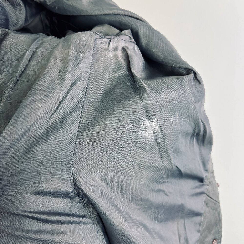 Vintage 70s leather jacket blazer biker jacket - Picture 9 of 9